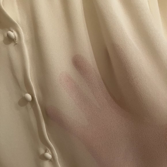 RACHAEL size 6 cream blouse - Picture 3 of 4